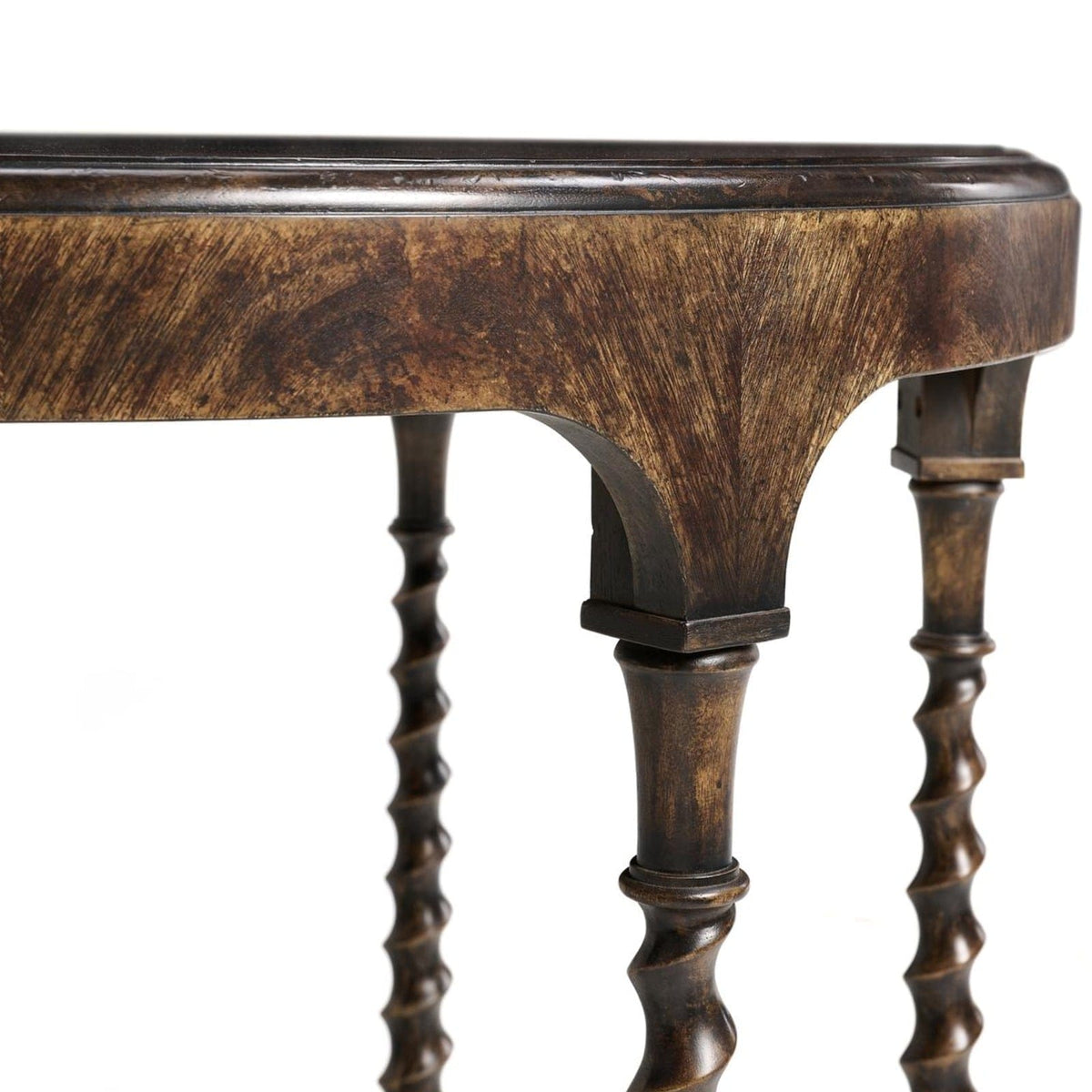 Jonathan Charles Living Orsman Ebonized Round Centre Table House of Isabella UK