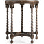 Jonathan Charles Living Orsman Ebonized Round Side Table House of Isabella UK