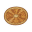 Jonathan Charles Living Oval Coffee Table with Drawer Marquetry House of Isabella UK