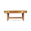 Jonathan Charles Living Oval Coffee Table with Drawer Marquetry House of Isabella UK