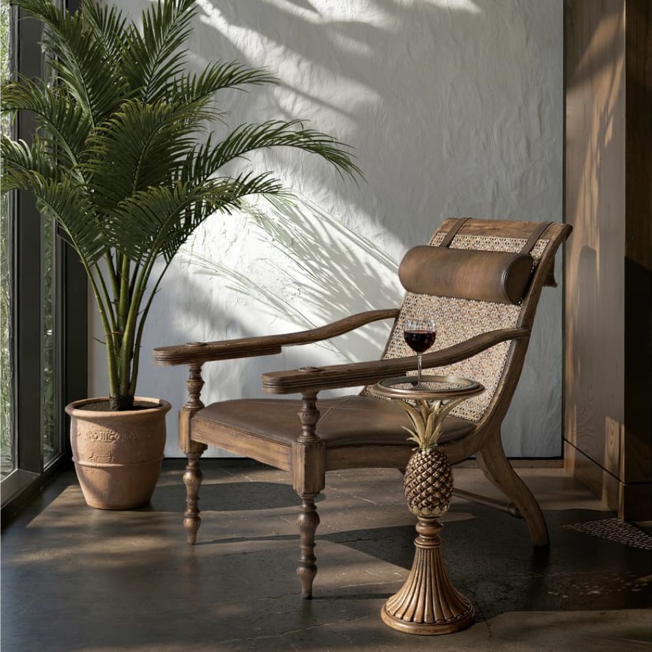 Jonathan Charles Living Palm Court Pineapple Martini Table House of Isabella UK