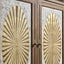 Jonathan Charles Living Palm Court Starburst Bar Cabinet House of Isabella UK
