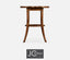 Jonathan Charles Living Quatrefoil Lamp Table Rustic in Country Walnut House of Isabella UK