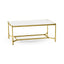 Jonathan Charles Living Rectangular Coffee Table Contemporary in Eglomise - Gilded House of Isabella UK
