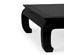 Jonathan Charles Living Rectangular Coffee Table Ming Ebonized with Black Glass Top House of Isabella UK