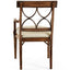 Jonathan Charles Living Regency Mahogany Curved Back Arm Chair in Antwerp House of Isabella UK