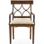 Jonathan Charles Living Regency Mahogany Curved Back Arm Chair in Antwerp House of Isabella UK