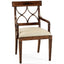 Jonathan Charles Living Regency Mahogany Curved Back Arm Chair in Antwerp House of Isabella UK