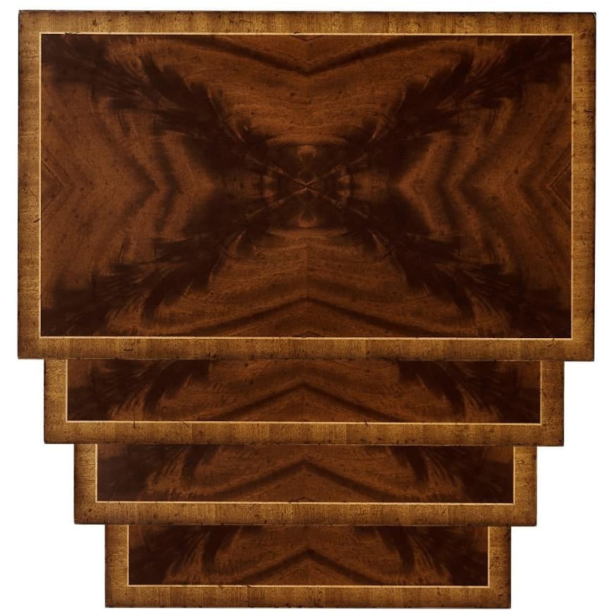 Jonathan Charles Living Regency Mahogany Nesting Tables House of Isabella UK