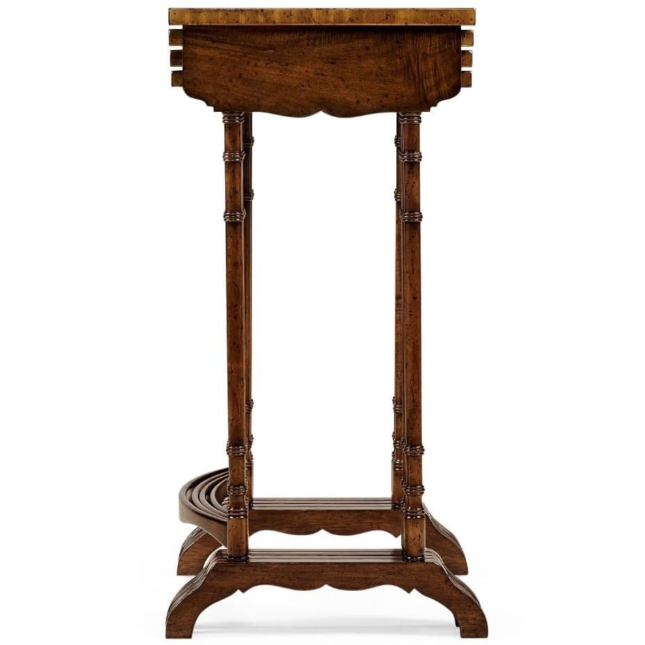 Jonathan Charles Living Regency Mahogany Nesting Tables House of Isabella UK