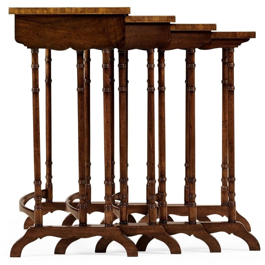 Jonathan Charles Living Regency Mahogany Nesting Tables House of Isabella UK