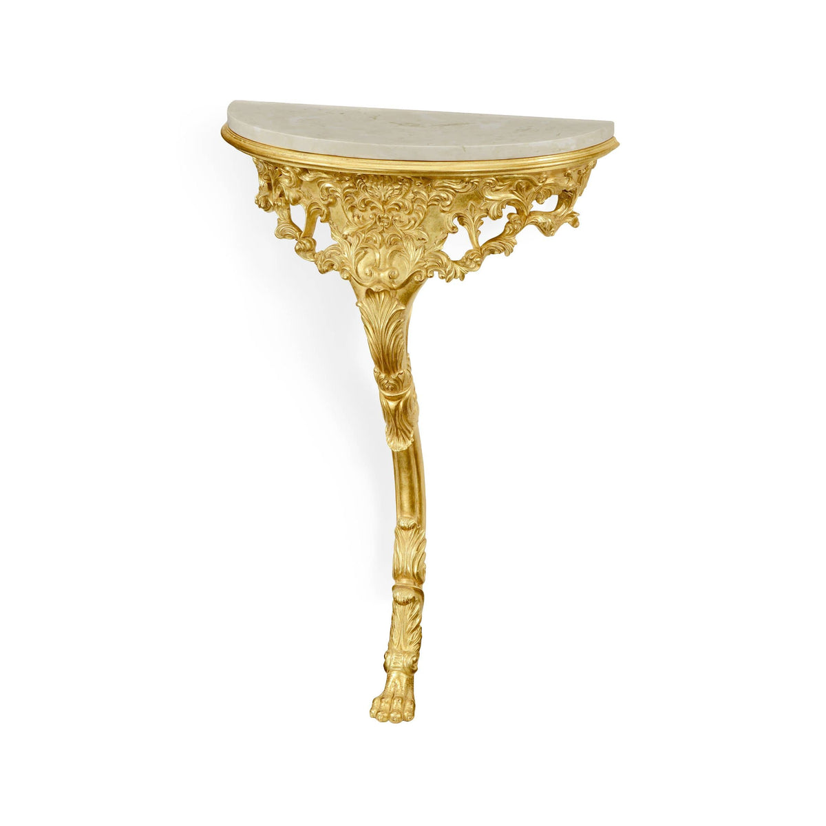 Jonathan Charles Living Rococo Wall Mounted Console Table with Scagliola Top House of Isabella UK