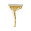 Jonathan Charles Living Rococo Wall Mounted Console Table with Scagliola Top House of Isabella UK