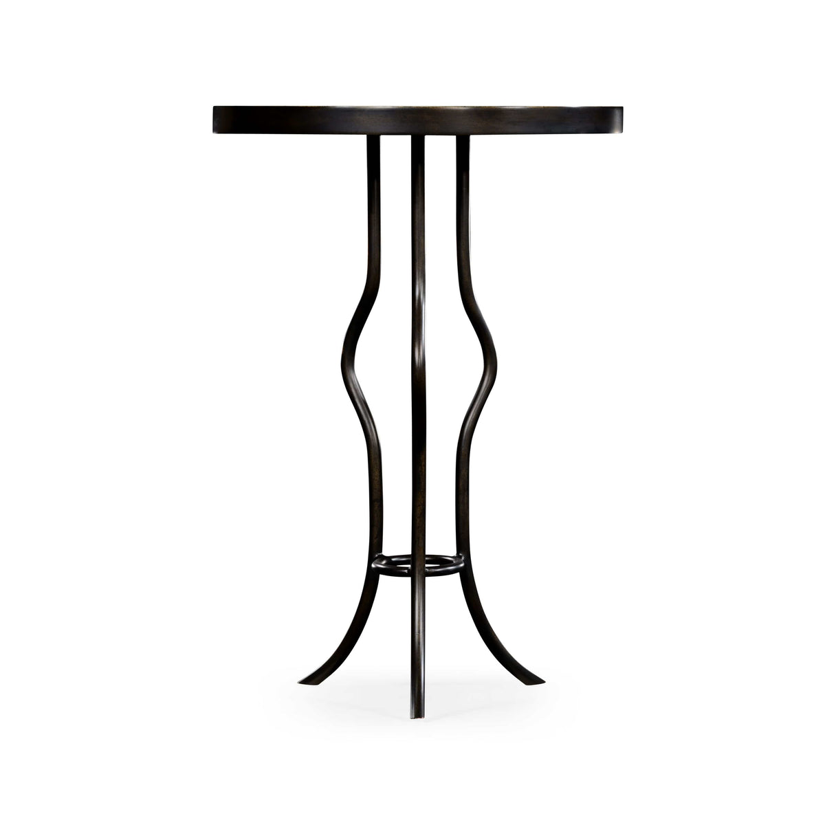 Jonathan Charles Living Round Accent Table Contemporary - Bronze House of Isabella UK