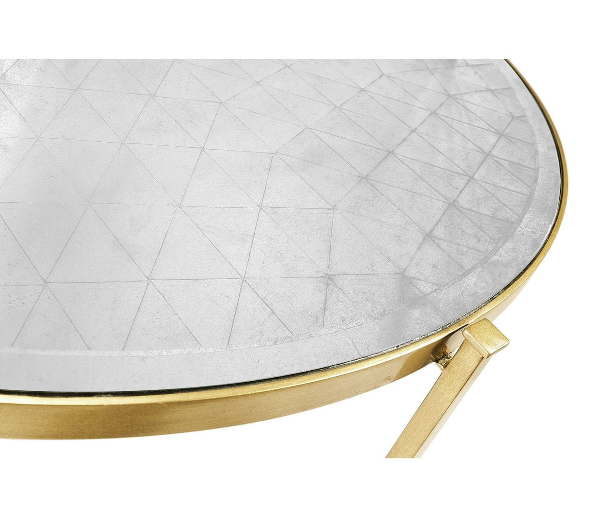 Jonathan Charles Living Round Centre Table Contemporary - Gilded House of Isabella UK