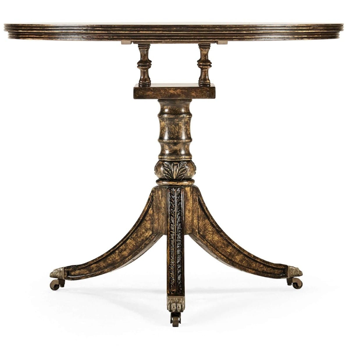 Jonathan Charles Living Round Centre Table Regency - Black House of Isabella UK