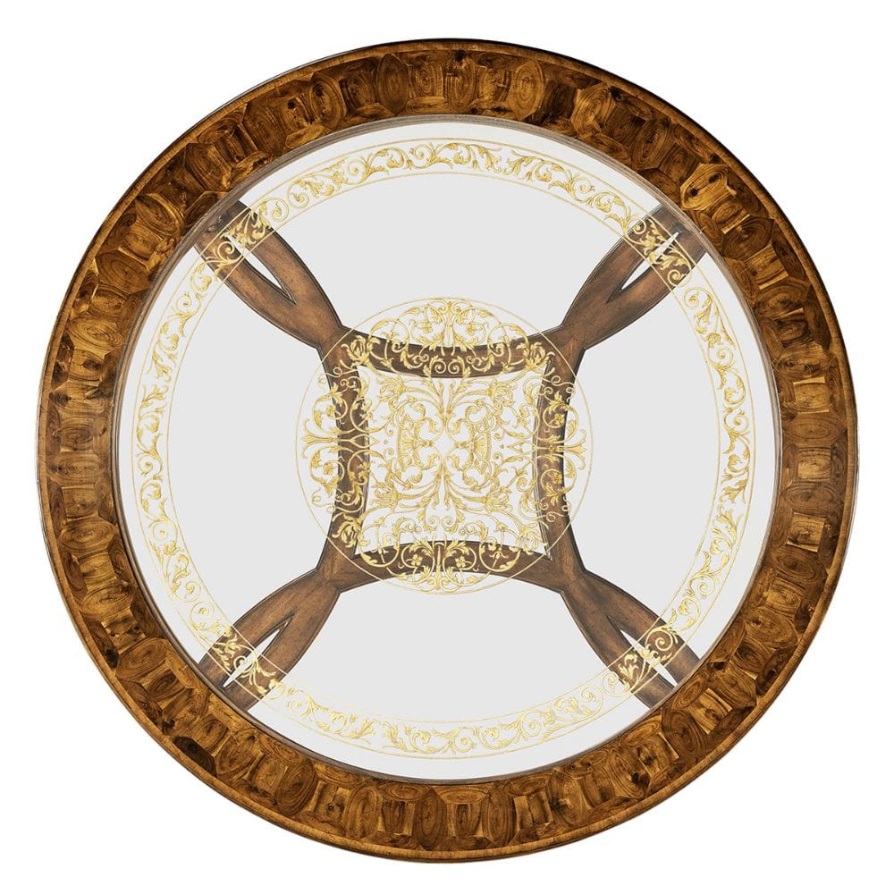 Jonathan Charles Living Round Coffee Table Oyster House of Isabella UK