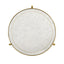Jonathan Charles Living Round End Table Contemporary in Eglomise - Gilded House of Isabella UK