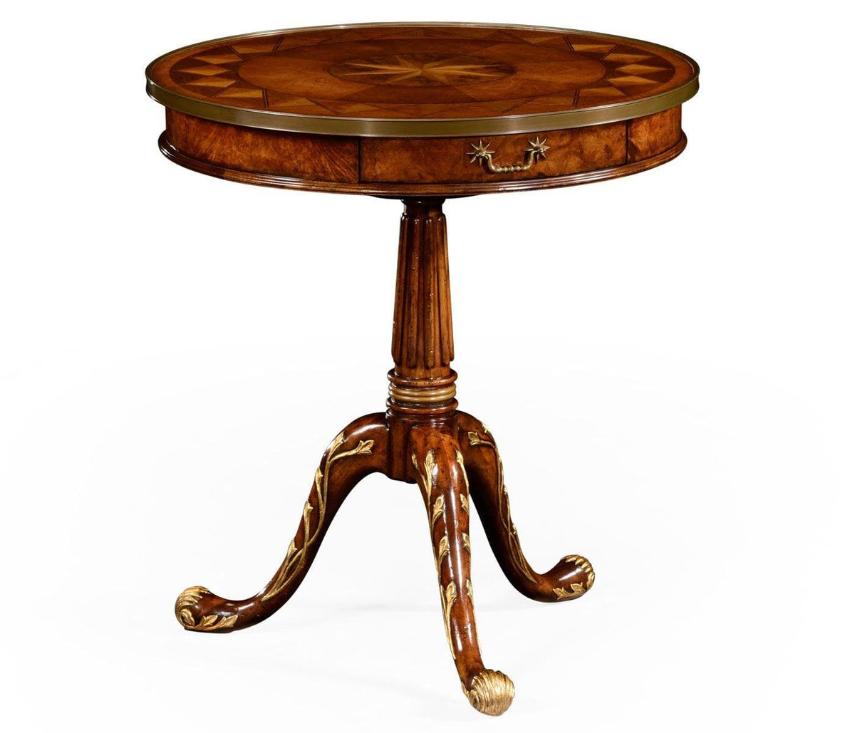 Jonathan Charles Living Round Lamp Table Empire House of Isabella UK