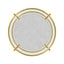 Jonathan Charles Living Round Side Table Contemporary Three-Tier - Gilded House of Isabella UK