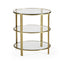 Jonathan Charles Living Round Side Table French 1920s House of Isabella UK