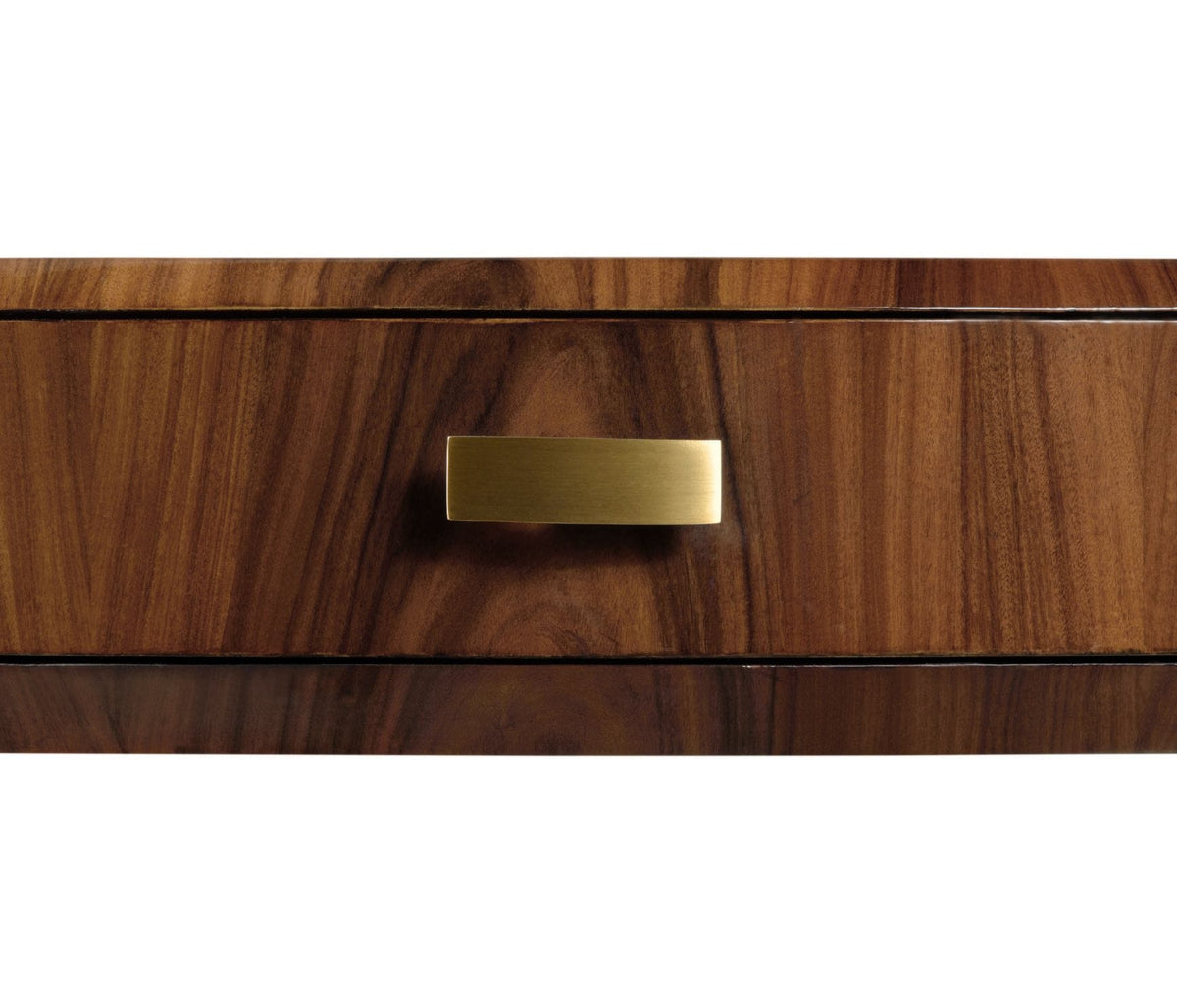 Jonathan Charles Living Round Side Table with Drawer High Lustre House of Isabella UK