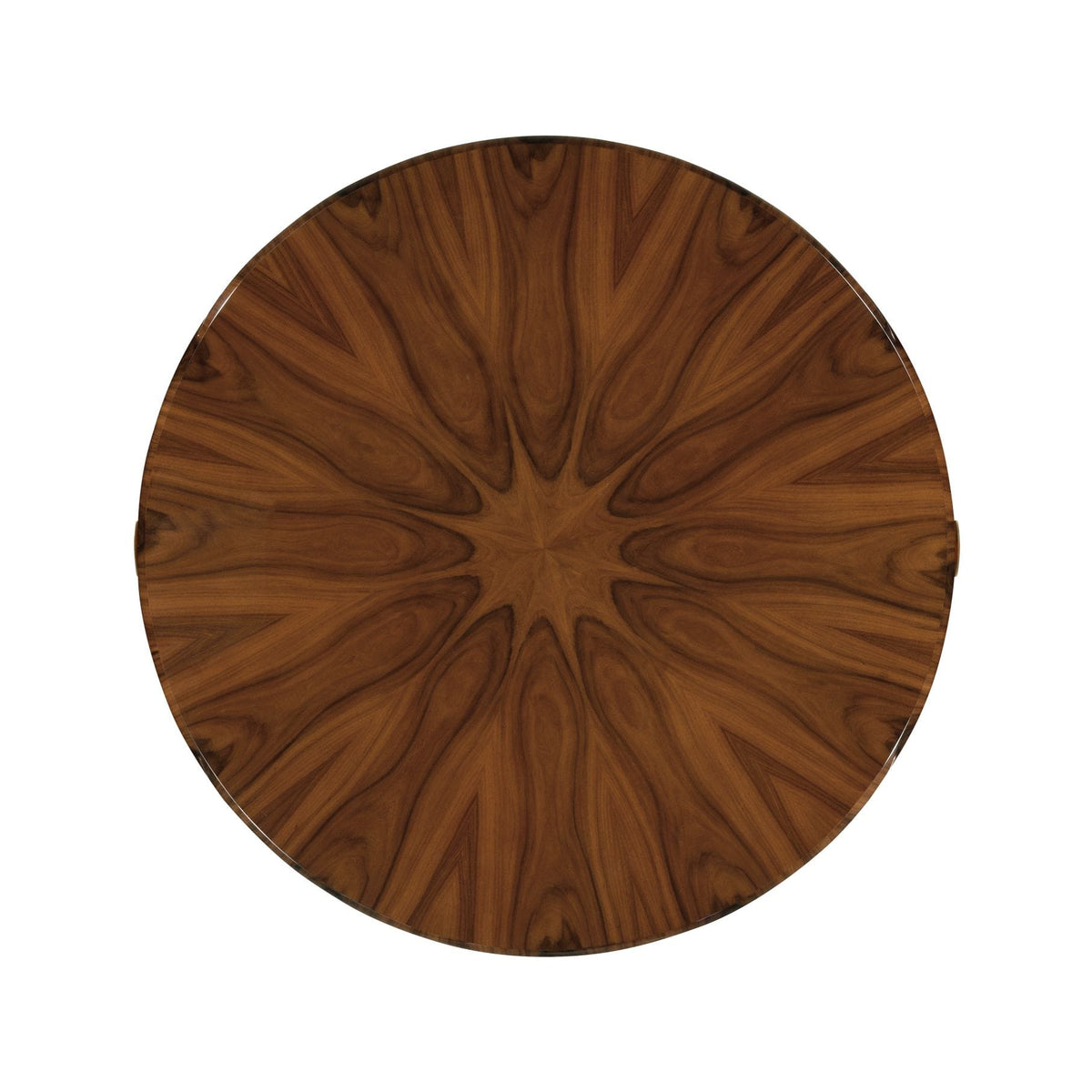 Jonathan Charles Living Round Side Table with Drawer High Lustre House of Isabella UK