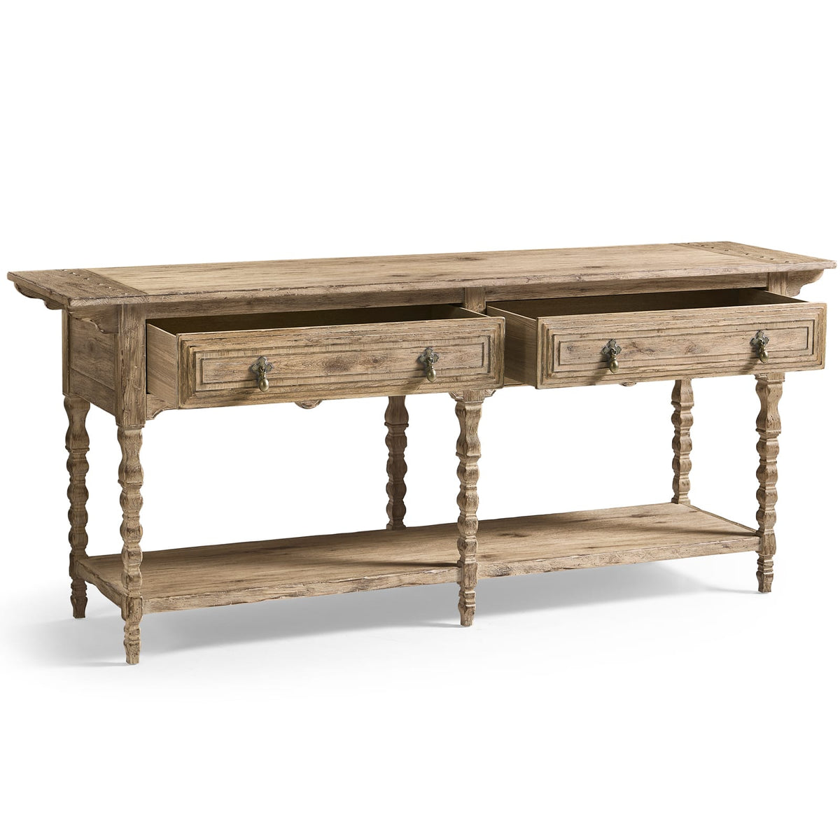 Jonathan Charles Living Sagehill Spindle-Leg Console Table House of Isabella UK