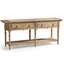 Jonathan Charles Living Sagehill Spindle-Leg Console Table House of Isabella UK