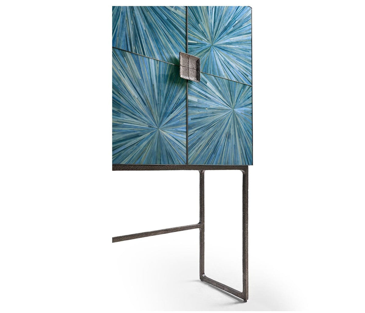 Jonathan Charles Living Sapphire Bar Cabinet House of Isabella UK