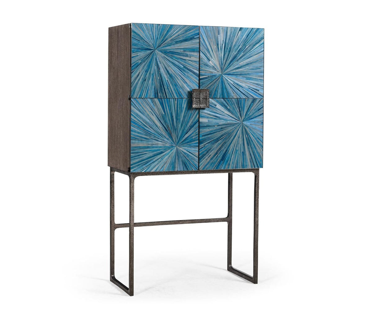 Jonathan Charles Living Sapphire Bar Cabinet House of Isabella UK