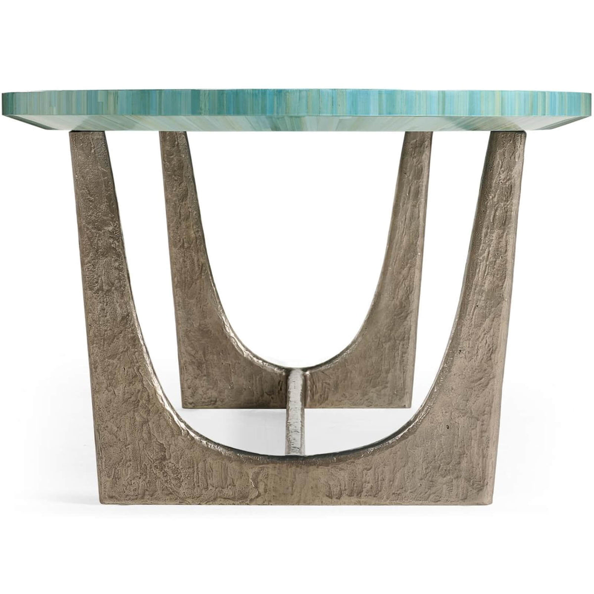 Jonathan Charles Living Seaglass Oval Coffee Table House of Isabella UK