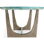 Jonathan Charles Living Seaglass Oval Coffee Table House of Isabella UK