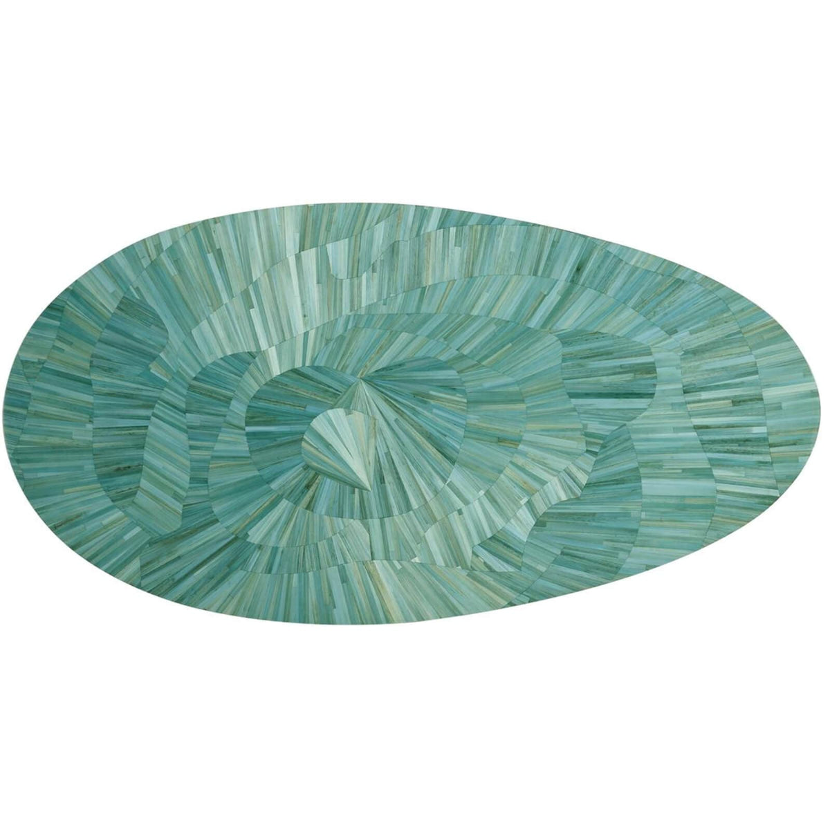 Jonathan Charles Living Seaglass Oval Coffee Table House of Isabella UK