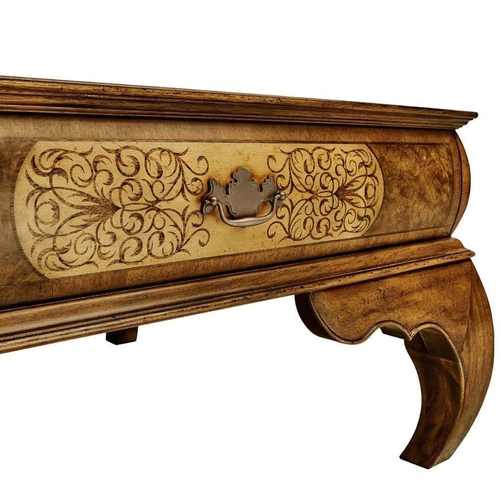 Jonathan Charles Living Seaweed Marquetry Coffee Table House of Isabella UK