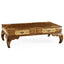 Jonathan Charles Living Seaweed Marquetry Coffee Table House of Isabella UK