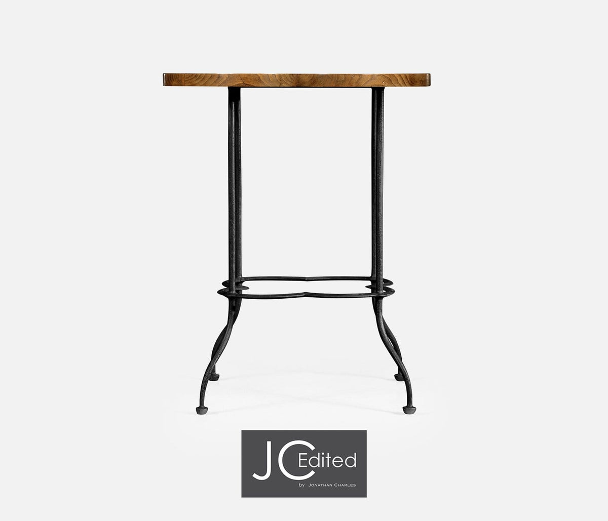 Jonathan Charles Living Side Table Quatrefoil in Chestnut House of Isabella UK