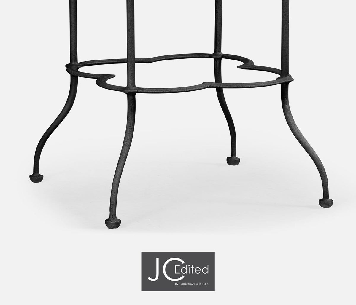 Jonathan Charles Living Side Table Quatrefoil in Chestnut House of Isabella UK
