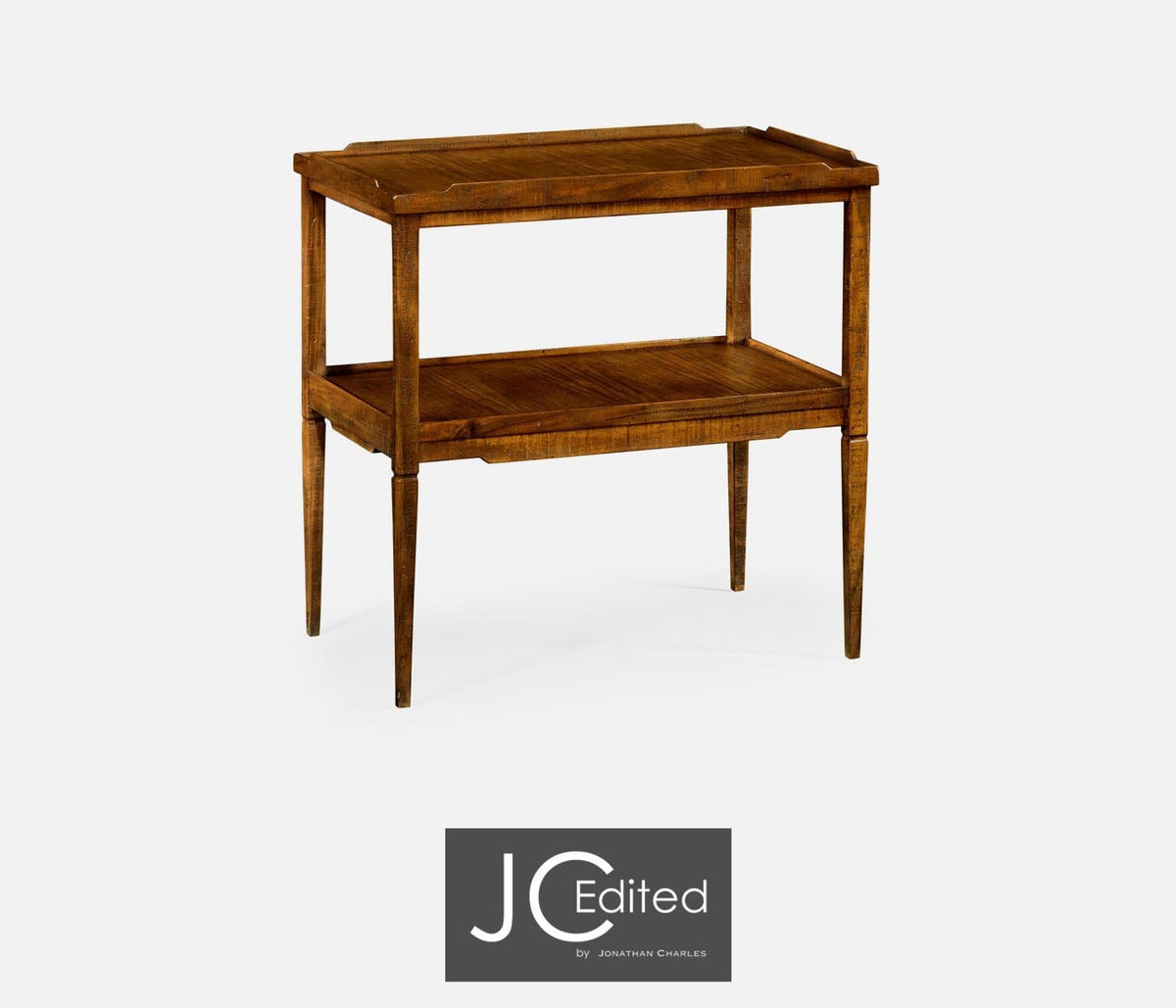 Jonathan Charles Living Side Table Rustic in Country Walnut House of Isabella UK