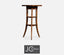 Jonathan Charles Living Side Table Rustic Trefoil in Country Walnut House of Isabella UK