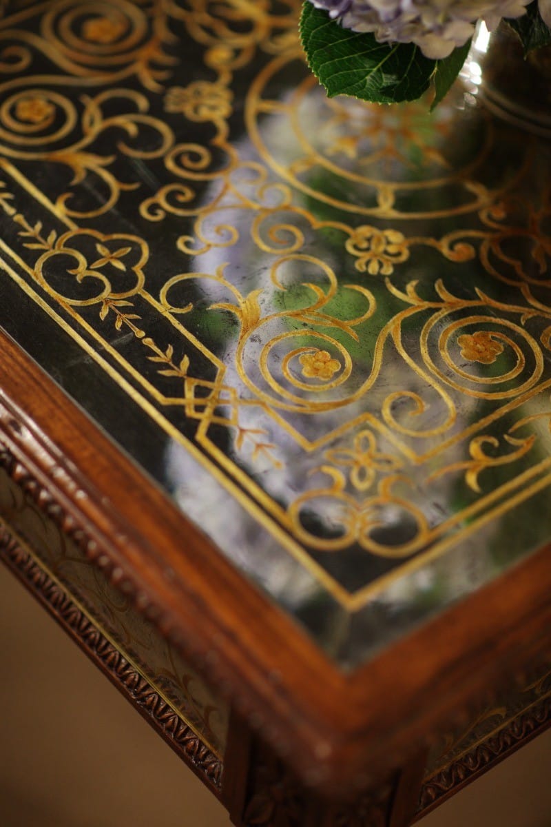 Jonathan Charles Living Side Table Square Palazzo House of Isabella UK