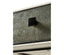 Jonathan Charles Living Side Table with Drawer Contemporary in Anthracite Shagreen - Bronze House of Isabella UK