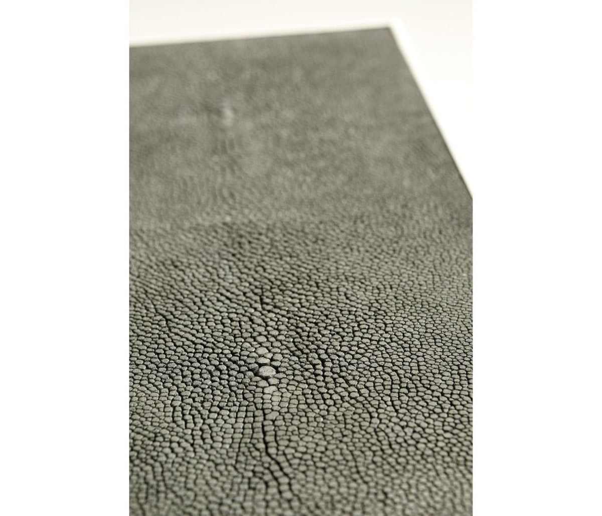 Jonathan Charles Living Side Table with Drawer Contemporary in Anthracite Shagreen - Bronze House of Isabella UK