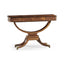 Jonathan Charles Living Small Console Table Biedermeier on Castors House of Isabella UK