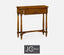 Jonathan Charles Living Small Narrow Console Table Victorian in Country Walnut House of Isabella UK