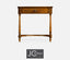 Jonathan Charles Living Small Narrow Console Table Victorian in Country Walnut House of Isabella UK