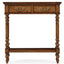 Jonathan Charles Living Small Narrow Walnut Console Table House of Isabella UK