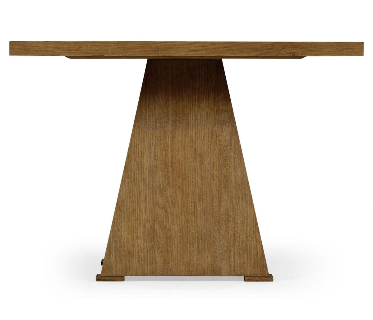 Jonathan Charles Living Square End Table Brushed Medium Brown Oak House of Isabella UK