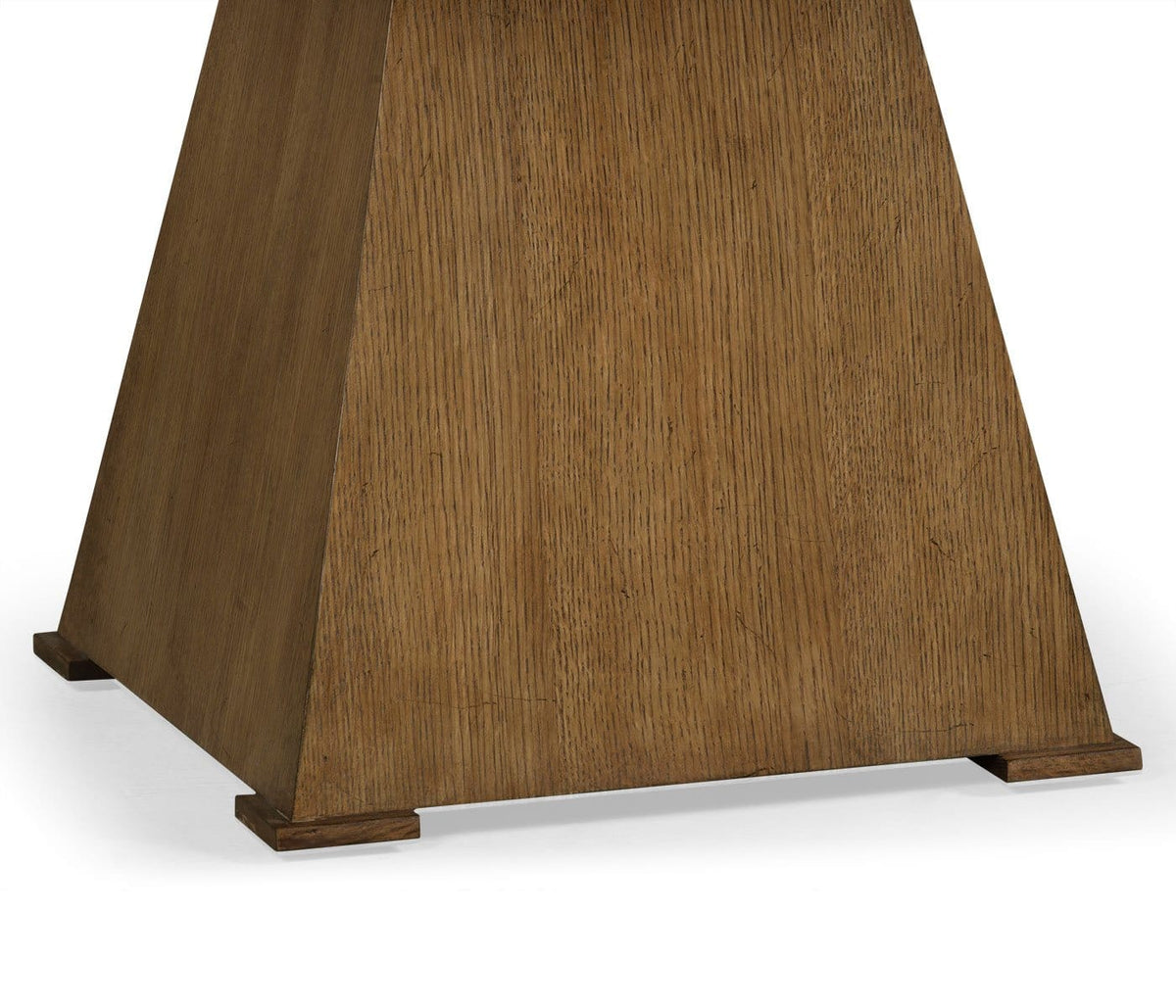 Jonathan Charles Living Square End Table Brushed Medium Brown Oak House of Isabella UK