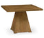 Jonathan Charles Living Square End Table Brushed Medium Brown Oak House of Isabella UK